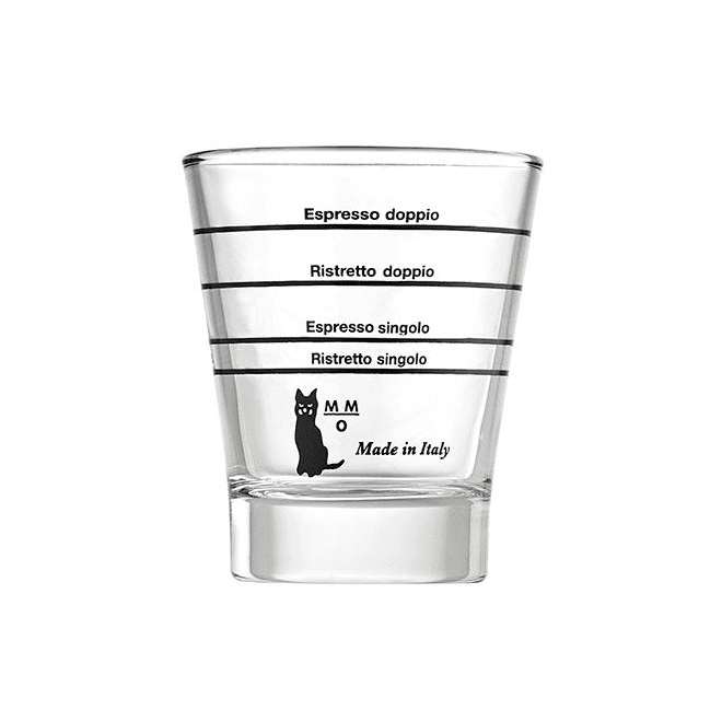 2 Bicchieri Espresso Graduati Motta Da 60ml - In Vetro, Made In Italy 2 Bicchieri Espresso Graduati Motta Da 60ml - In Vetro, Made In Italy