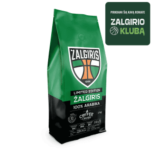Kavos pupelės Coffee Cruise x ŽALGIRIS 1kg