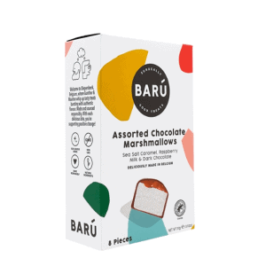 BARÚ Assorted Chocolate Marshmallows 111g