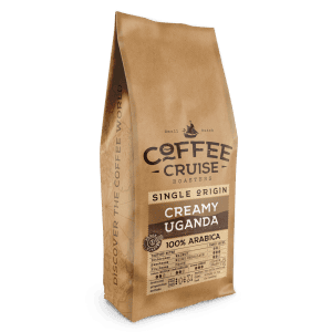 Kavos pupelės Coffee Cruise CREAMY UGANDA 1 kg