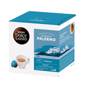 NESCAFE kavos kapsulės DOLCE GUSTO ESPRESSO PALERMO, 16 kapsulių