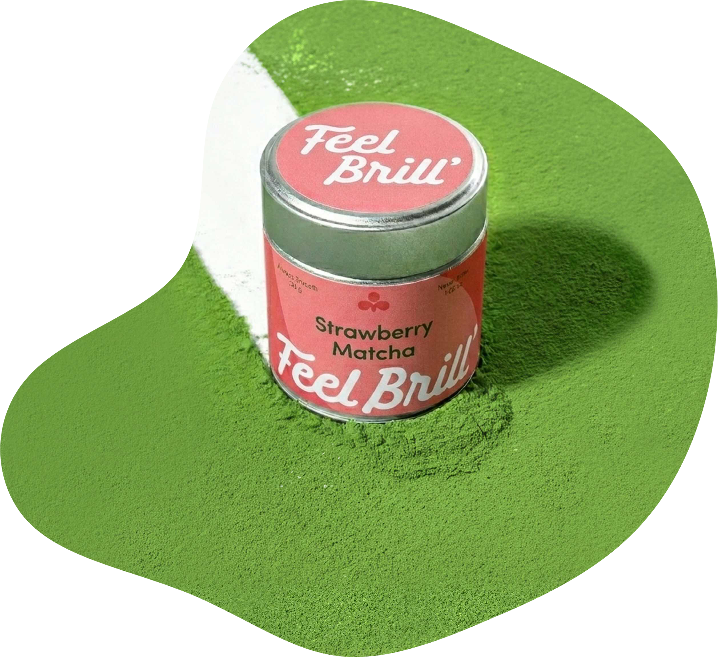 NAUJIENA – Braškinė matcha
