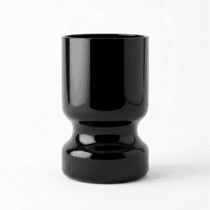 Bad Idea Black stiklinė (įgaubta) 350ml