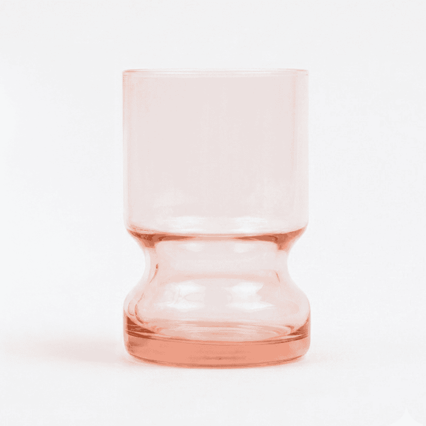 Bad Idea Rose Įgaubta stiklinė
