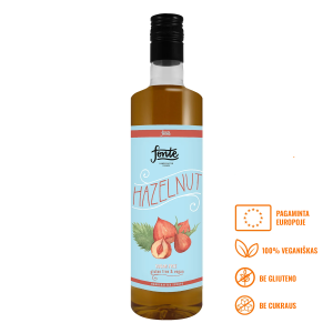 Fonte Lazdyno riešutų skonio sirupas (be cukraus) 750ml