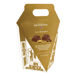 Monbana THE DUO OF CLASSICS – šokolado rinkinys, 280g