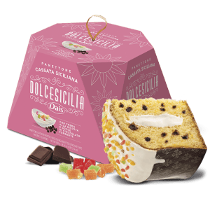 DOLCE SICILIA Panettone pyragas su rikota sūriu 800g
